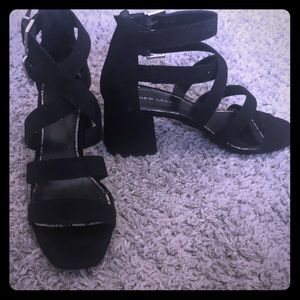 Black multi strap sandal